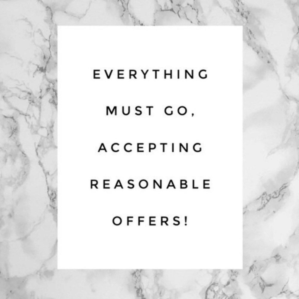 ✨ EVERYTHING MUST GO ✨